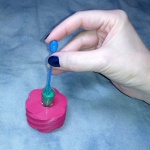 Ink Stirrer in Use