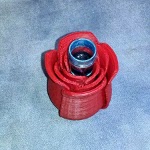 Rose Dinky Dip Holder